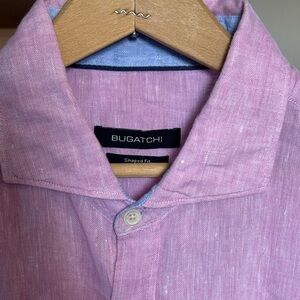 Bugatchi Light pink Men’s L dress Shirt
